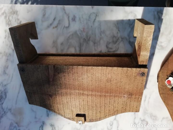 Vintage: 3 repisas de madera - Foto 7