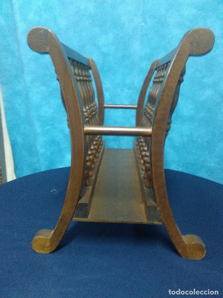 Vintage: REVISTERO MADERA TORNEADA - Foto 8