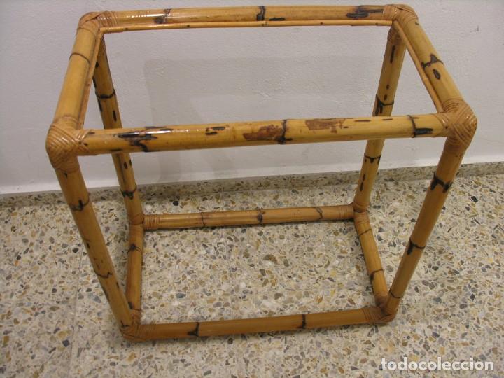 Vintage: MESAS AUXILIARES DE BAMBU - Foto 1
