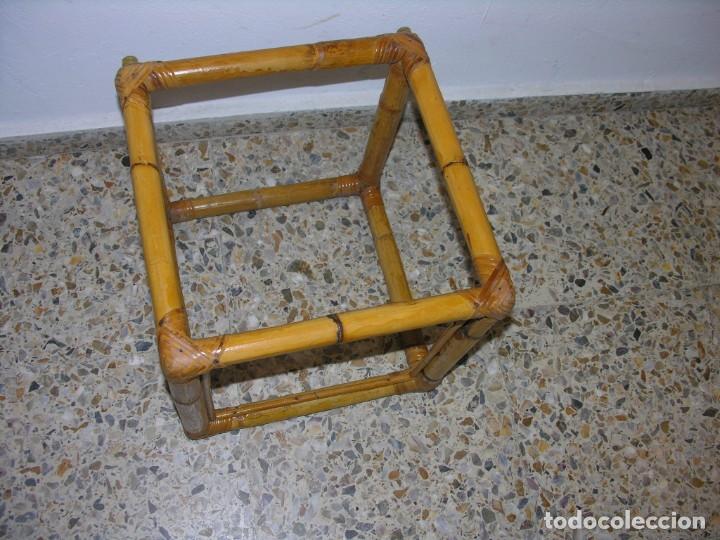 Vintage: MESAS AUXILIARES DE BAMBU - Foto 5