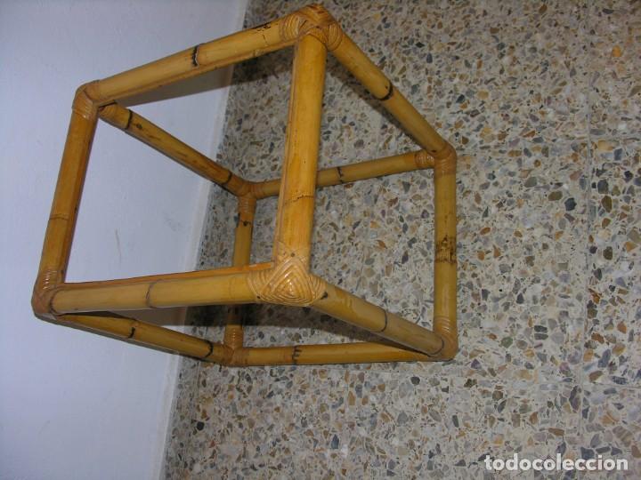 Vintage: MESAS AUXILIARES DE BAMBU - Foto 2