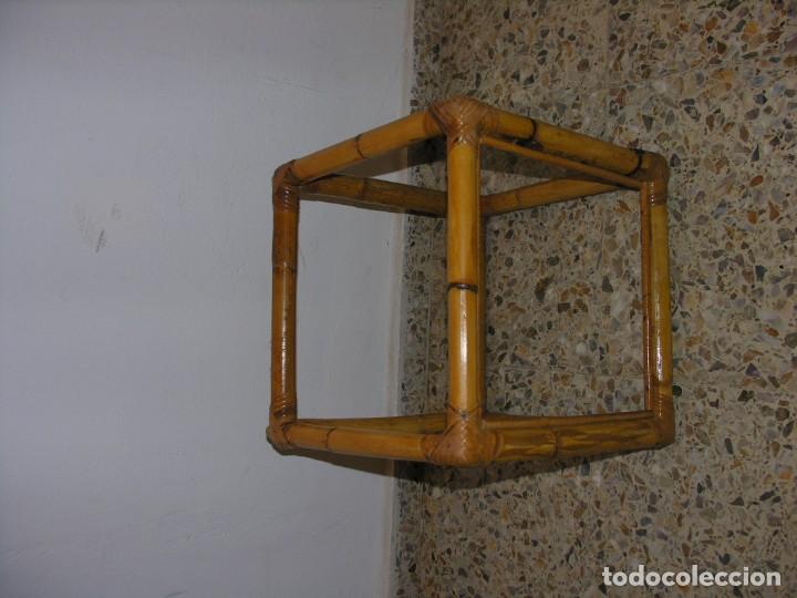 Vintage: MESAS AUXILIARES DE BAMBU - Foto 3