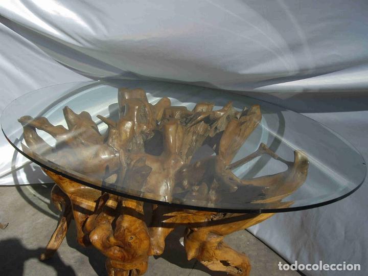 Vintage: MESA RAIZ CRISTAL OVAL - Foto 2