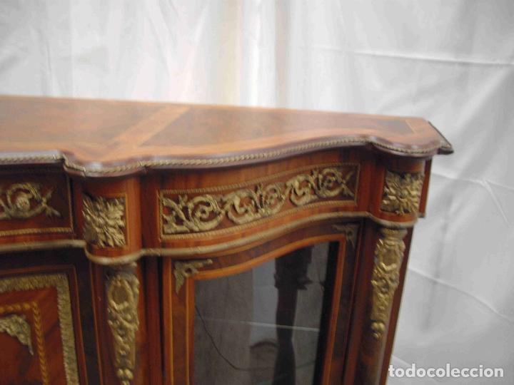 Vintage: MUEBLE ENTRADA DOS VITRINAS - Foto 4