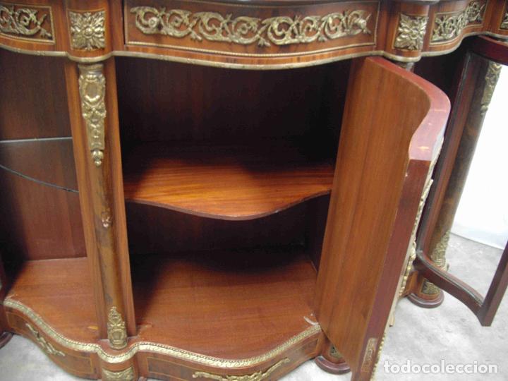 Vintage: MUEBLE ENTRADA DOS VITRINAS - Foto 9