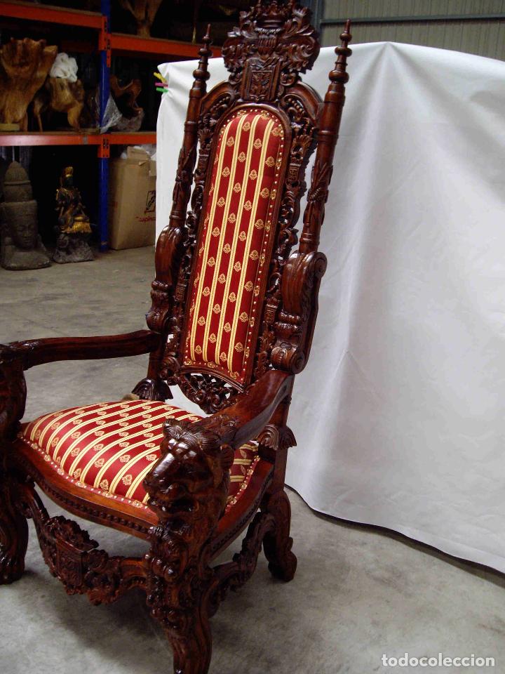 Vintage: TRONO LEONES - Foto 2
