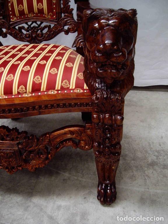 Vintage: TRONO LEONES - Foto 8