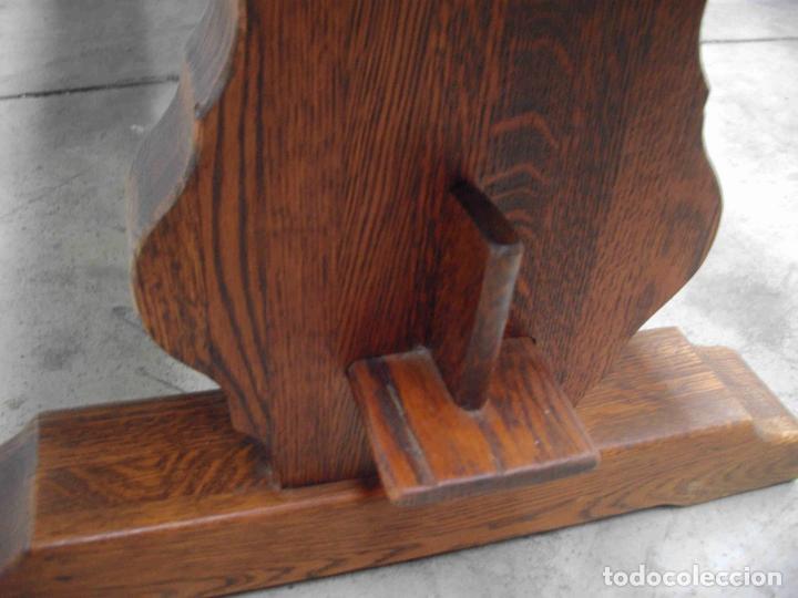 Vintage: MESA CENTRO ROBLE PASADOR - Foto 6