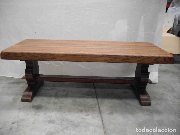 Vintage: MESA CENTRO ROBLE PASADOR - Foto 1