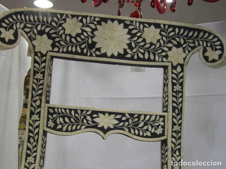 Vintage: SILLA INCRUSTACION HUESO - Foto 4