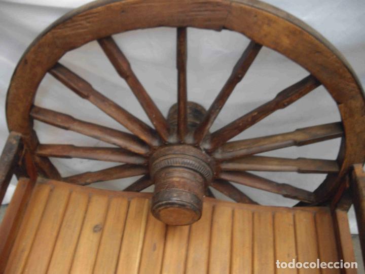 Vintage: SOFA RUEDA RESPALDO DOS PLAZAS - Foto 2