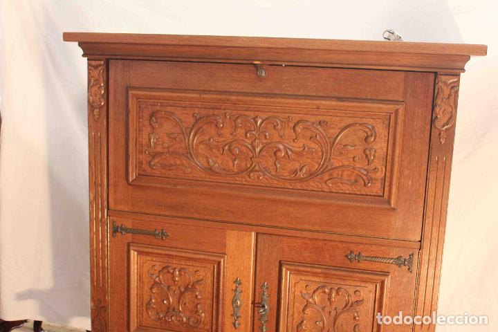 Vintage: MUEBLE BAR ROBLE - Foto 4