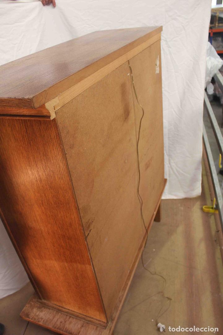 Vintage: MUEBLE BAR ROBLE - Foto 8