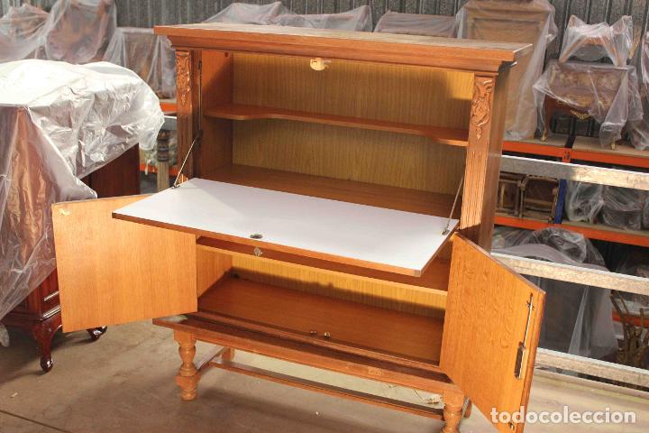 Vintage: MUEBLE BAR ROBLE - Foto 9