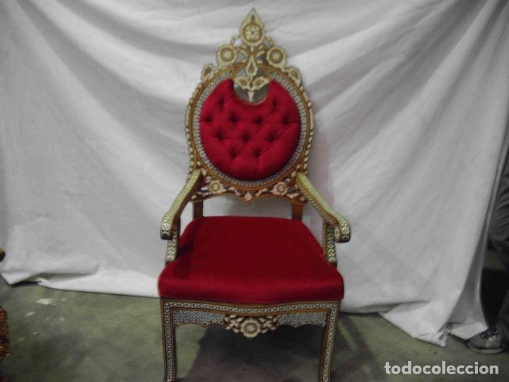 Vintage: SILLON MADERA HUESO - Foto 1