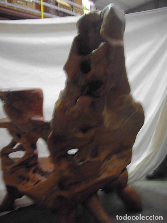 Vintage: SILLA RAIZ MESA PEQUE&Ntilde;A - Foto 5
