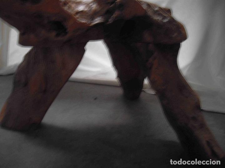 Vintage: SILLA PEQUE&Ntilde;A RAIZ 102cm - Foto 7