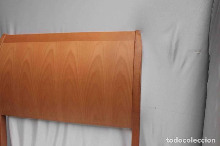 Vintage: PAR CABECEROS MADERA 90 - Foto 3