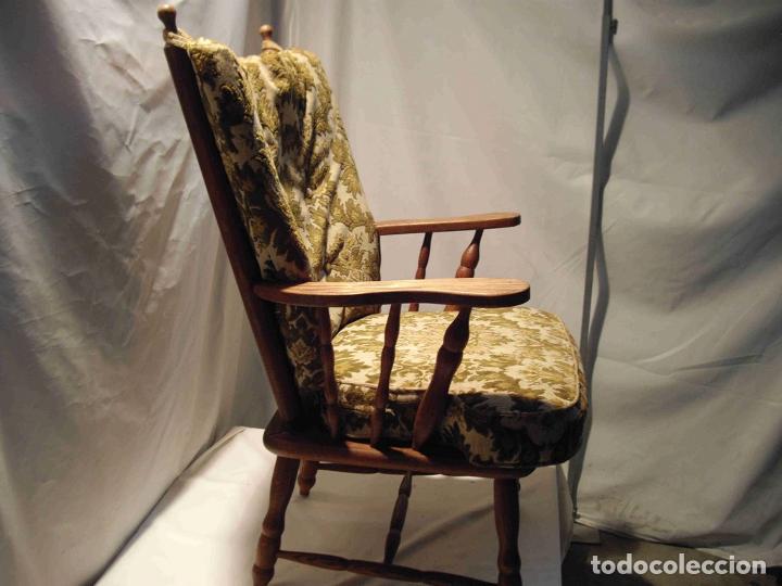 Vintage: BUTACA MADERA ROBLE - Foto 2