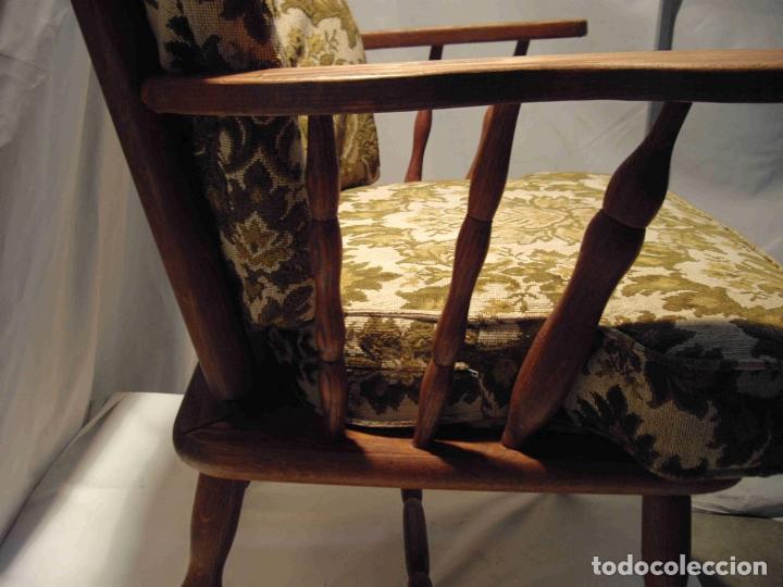 Vintage: BUTACA MADERA ROBLE - Foto 6