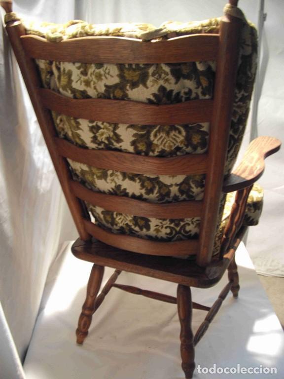 Vintage: BUTACA MADERA ROBLE - Foto 7