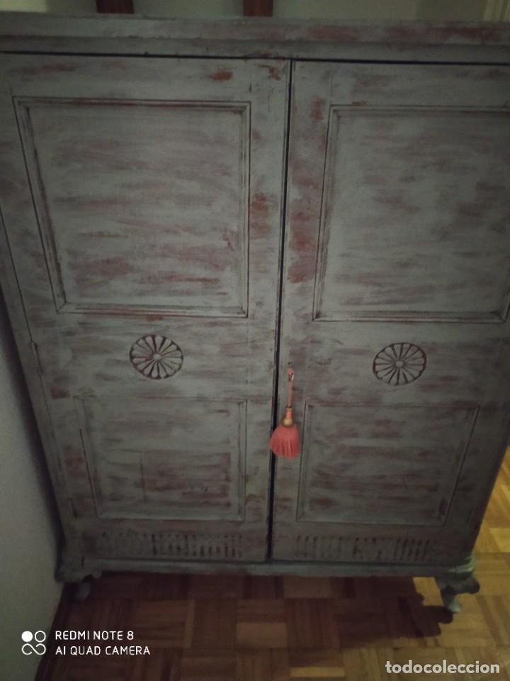 Vintage: Alacena r&uacute;stica de madera maciza - Foto 1