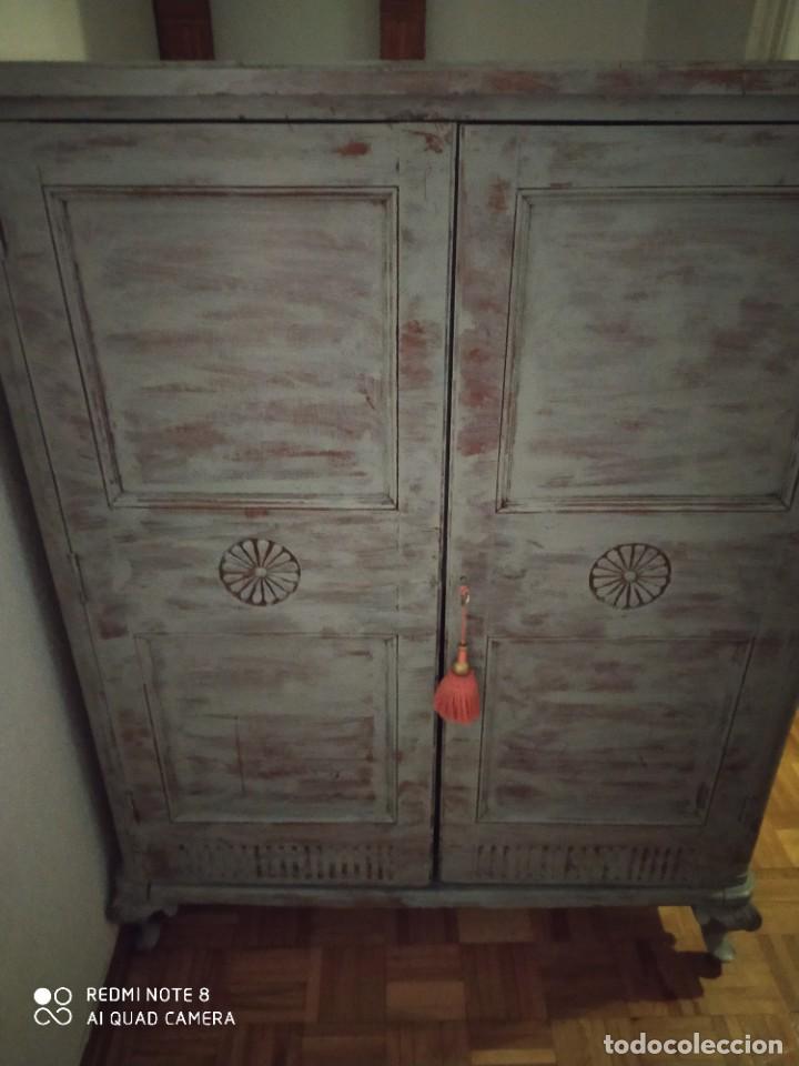 Vintage: Alacena r&uacute;stica de madera maciza - Foto 3