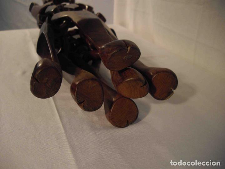 Vintage: BASE MADERA TRENZADA 67 - Foto 7