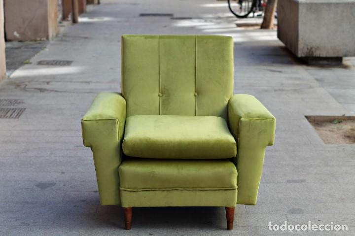 Vintage: Butaca sill&oacute;n vintage restaurado - Foto 2