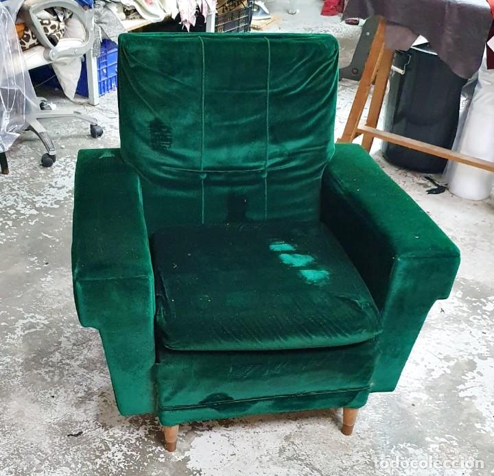 Vintage: Butaca sill&oacute;n vintage restaurado - Foto 8