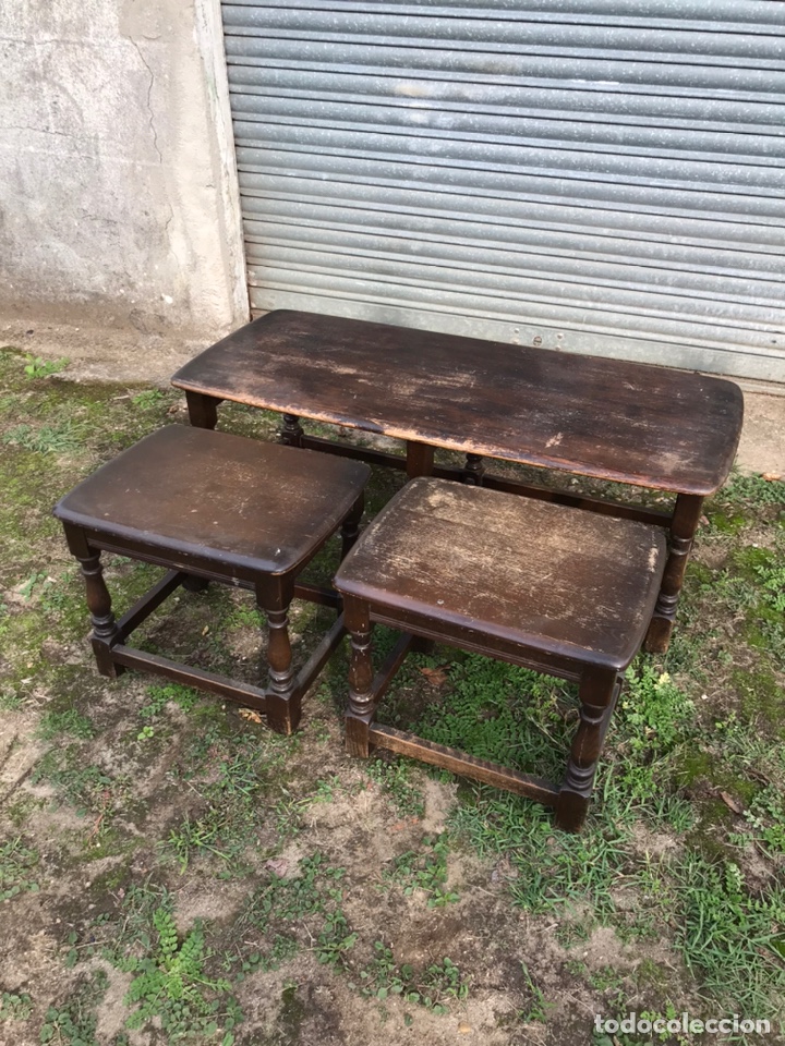 Vintage: Lote de Mesas Ercol - Foto 1