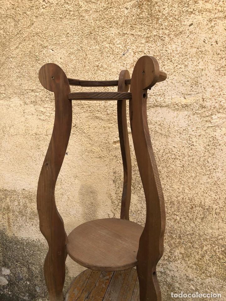 Vintage: Lavabo de madera antiguo. - Foto 2