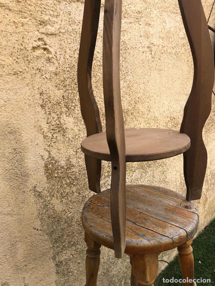 Vintage: Lavabo de madera antiguo. - Foto 6