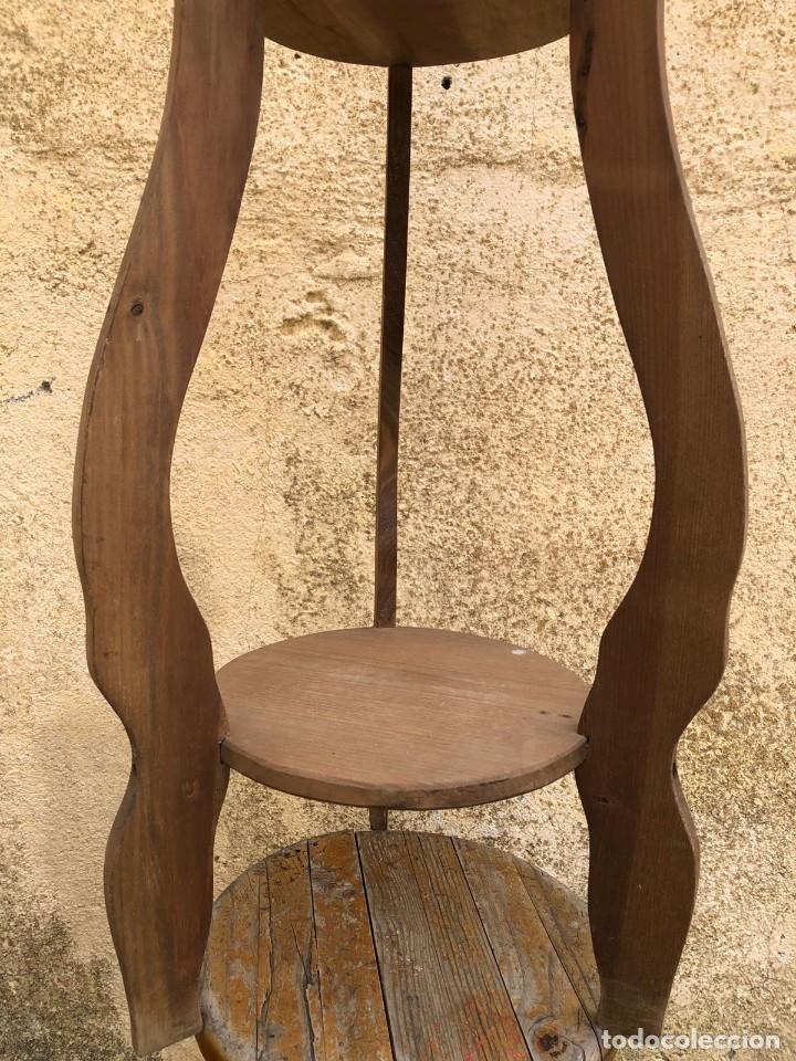 Vintage: Lavabo de madera antiguo. - Foto 8