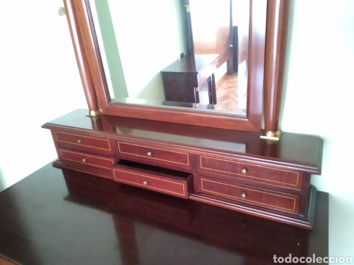 Vintage: Dormitorio Imperio, Caoba y marqueter&iacute;a - Foto 3