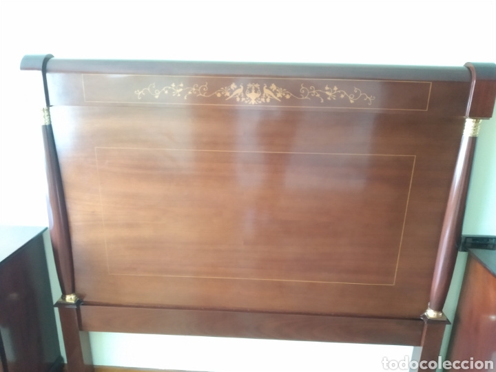Vintage: Dormitorio Imperio, Caoba y marqueter&iacute;a - Foto 7