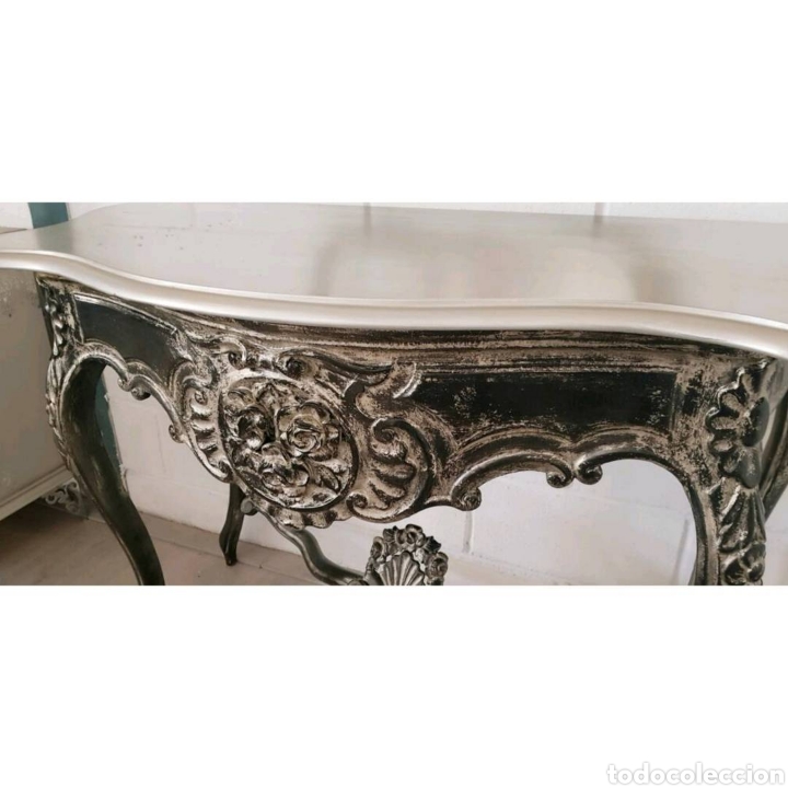 Vintage: Mueble recibidor con espejo. - Foto 4