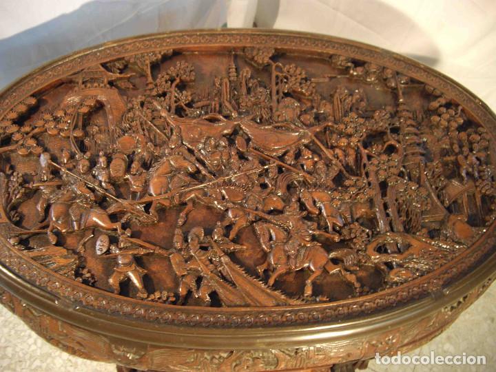 Vintage: MESA CENTRO TALLA 6 TABURETES - Foto 4