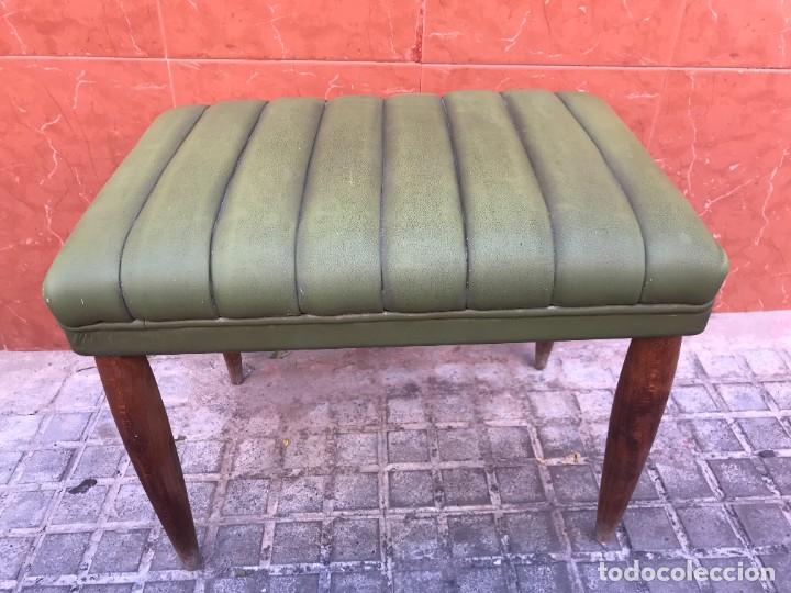 Vintage: BUTACA CON REPOSABRAZOS TELA A&Ntilde;OS 90