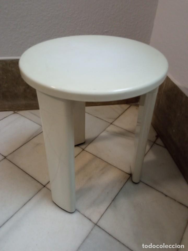 Vintage: TABURETE BLANCO TA TAY PLASTICO - Foto 7