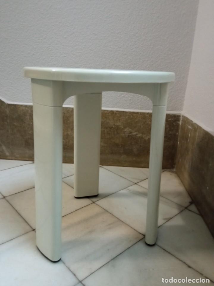 Vintage: TABURETE BLANCO TA TAY PLASTICO - Foto 8