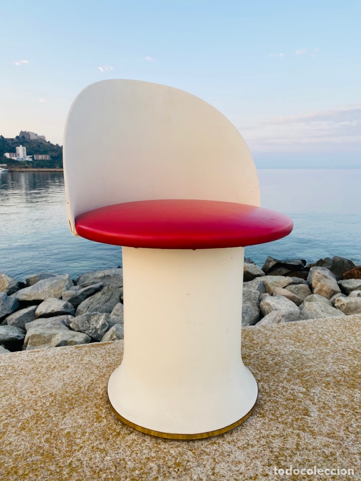 Vintage: Taburete Space Age 70,s - Foto 2