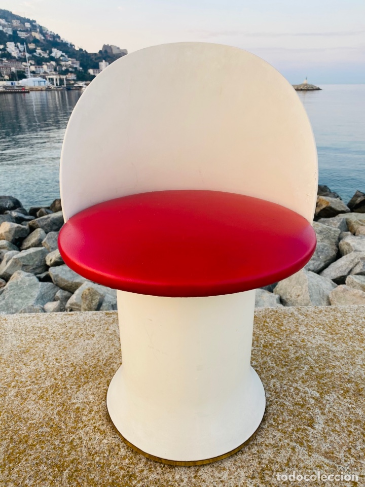 Vintage: Taburete Space Age 70,s - Foto 4