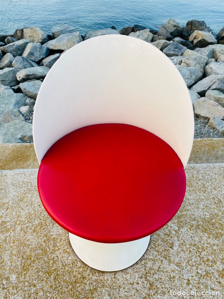 Vintage: Taburete Space Age 70,s - Foto 6