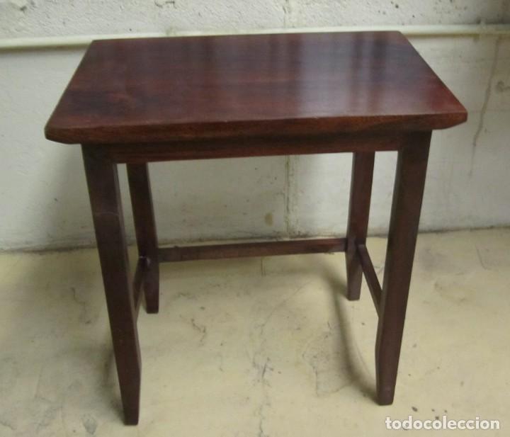 Vintage: Mesa auxiliar en madera de palisandro - Foto 5