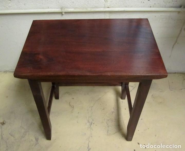 Vintage: Mesa auxiliar en madera de palisandro - Foto 6