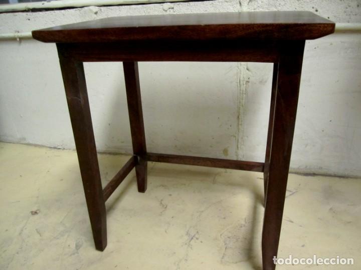 Vintage: Mesa auxiliar en madera de palisandro - Foto 7