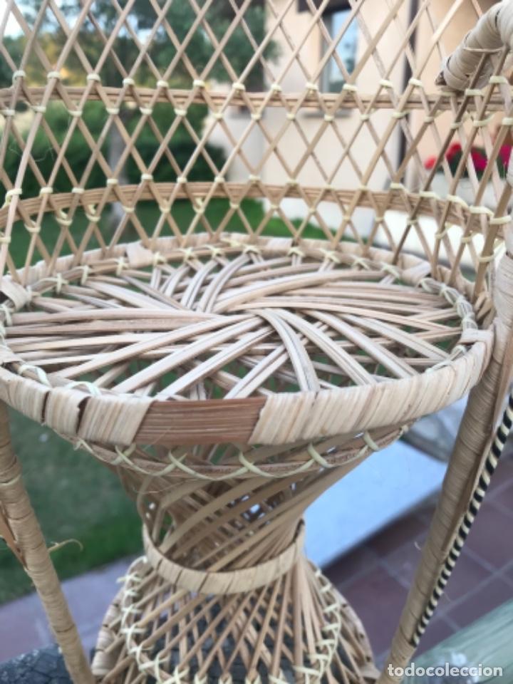 Vintage: Sillon bambu, mu&ntilde;ecas - Foto 6