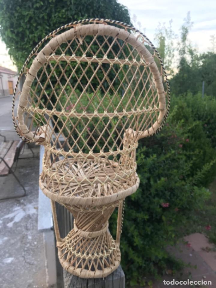 Vintage: Sillon bambu, mu&ntilde;ecas - Foto 10