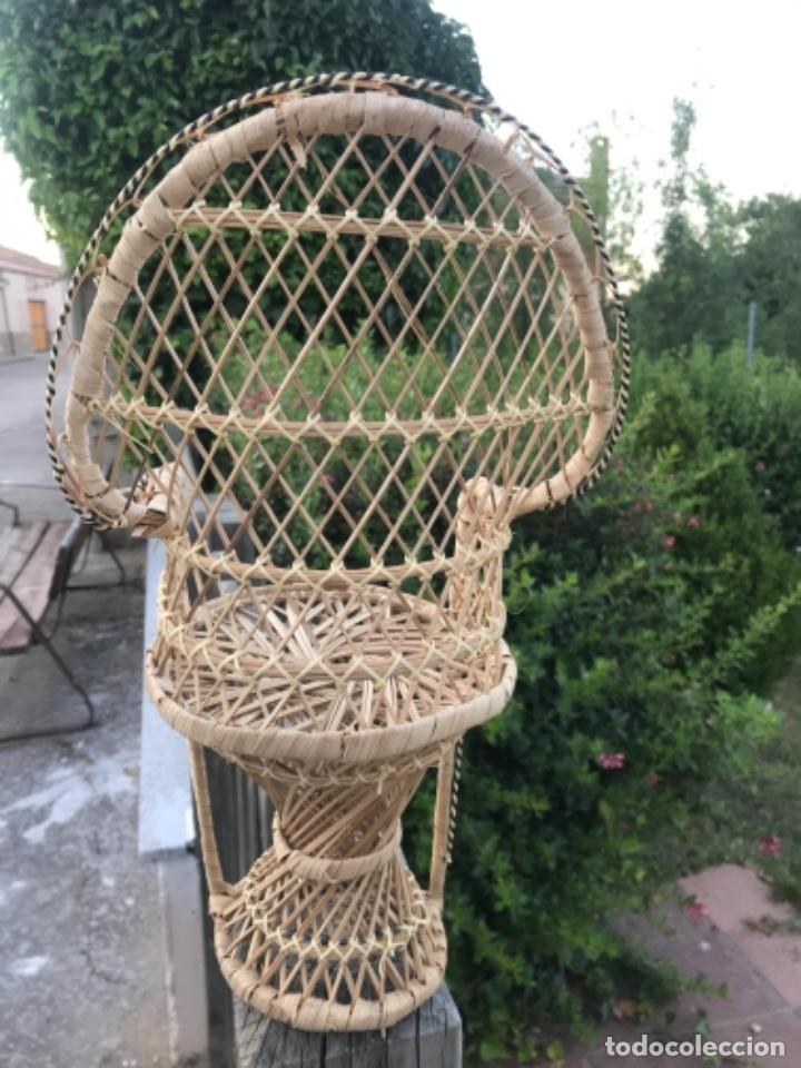 Vintage: Sillon bambu, mu&ntilde;ecas - Foto 11